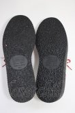 画像4: YOSUKE / 厚底ラバーソール(ホワイトコンビ) 26CM 白Ｘ赤Ｘブラウン T-26-01-04-023-PU-SH-SA-ZT (4)