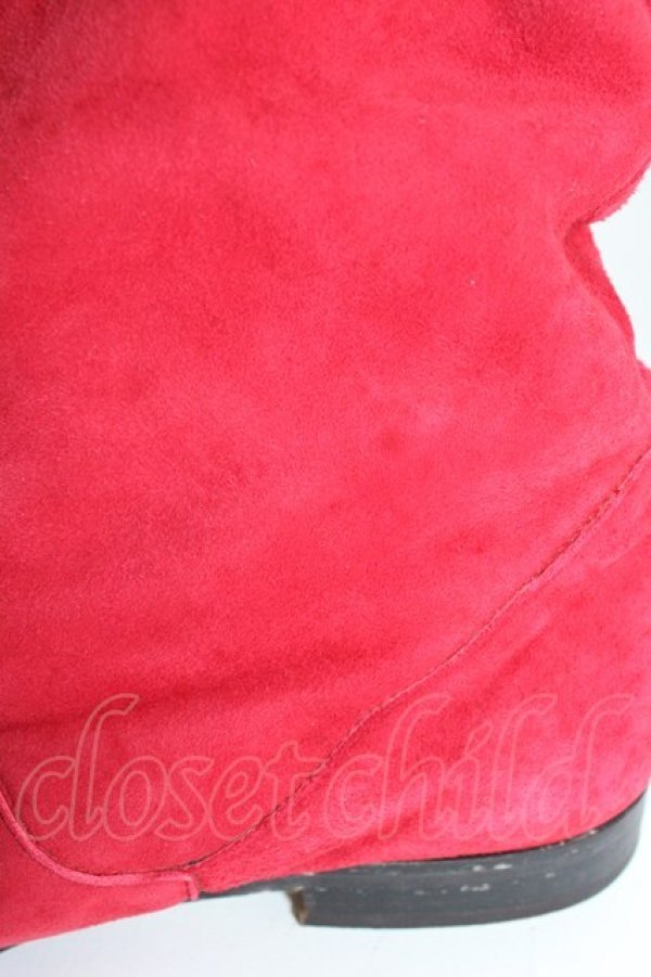 画像6: INGEBORG / スエードブーツ  レッド T-26-01-04-026-LO-SH-SA-ZT (6)