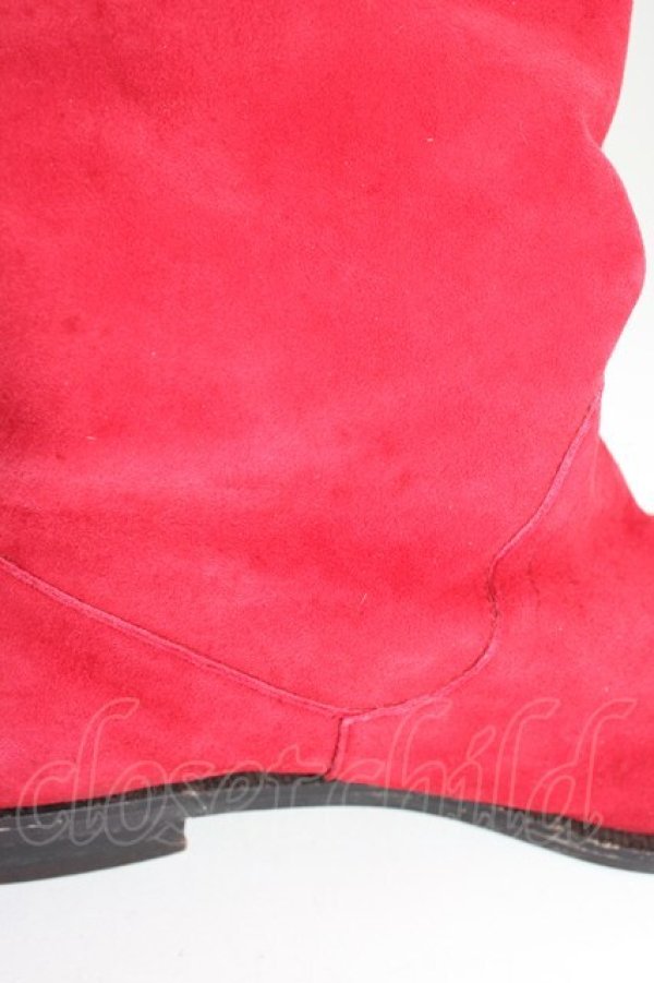 画像7: INGEBORG / スエードブーツ  レッド T-26-01-04-026-LO-SH-SA-ZT (7)