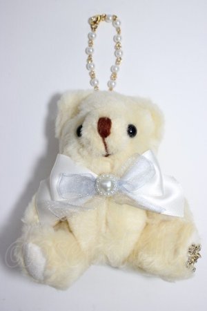 画像: Amavel / Fantasy Dreaming Bearバッグチャーム  アイボリー T-26-01-04-004-CA-ZA-SA-ZT432
