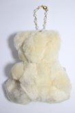 画像2: Amavel / Fantasy Dreaming Bearバッグチャーム  アイボリー T-26-01-04-004-CA-ZA-SA-ZT (2)