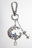 画像1: axes femme / MOONモチーフバッグチャーム  シルバー T-26-01-04-005-AX-AC-SA-ZT (1)