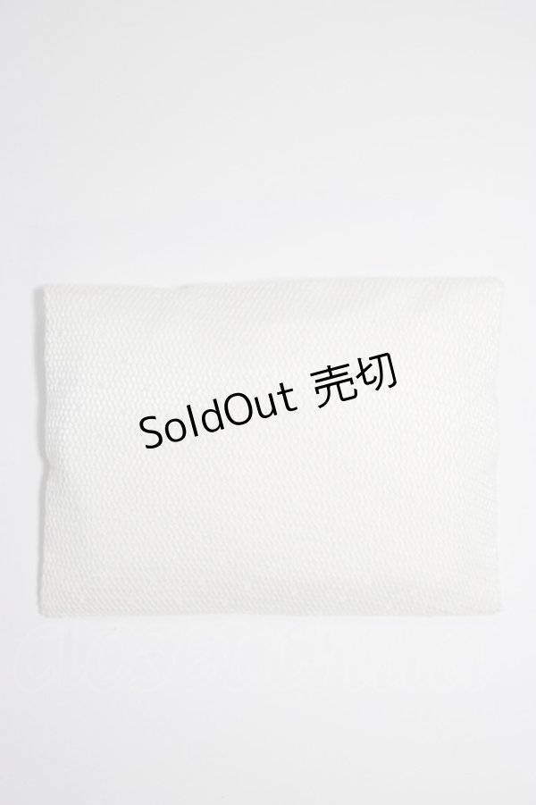 画像2: axes femme / くまハートポケットティッシュケース  白 T-26-01-04-006-AX-ZA-SA-ZT (2)