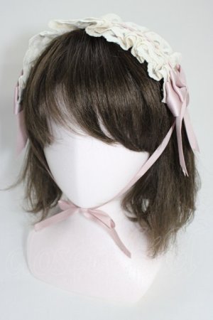 画像: Snowdrop to Saint Maria / 編み上げリボンレース  ピンクＸアイボリー T-26-01-04-012-0-AC-SA-ZT