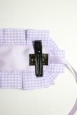 画像5: Snowdrop to Saint Maria / ギンガムチェックリボンヘッドドレス  ラベンダー T-26-01-04-014-0-AC-SA-ZT (5)