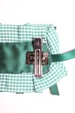 画像5: Snowdrop to Saint Maria / ギンガムチェックリボンヘッドドレス  緑Ｘ白 T-26-01-04-015-0-AC-SA-ZT (5)
