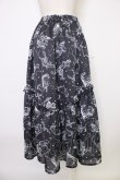 画像2: axes femme NOSTALGIE / 星座柄スカート M ブラック T-26-01-09-025-AX-SK-SA-ZT (2)