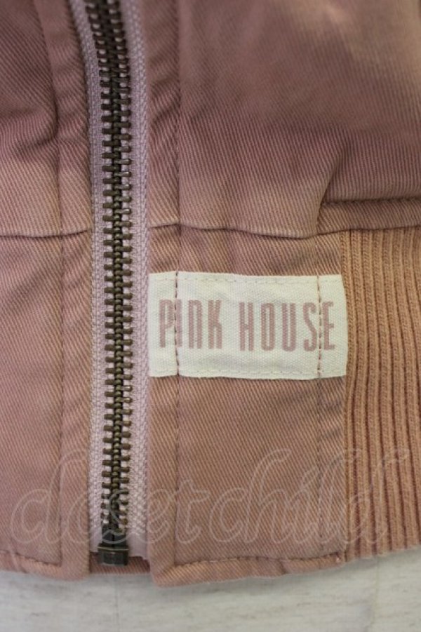 画像4: PINK HOUSE / ロゴブルゾン  ピンク T-26-01-09-026-LO-JA-SA-ZT (4)