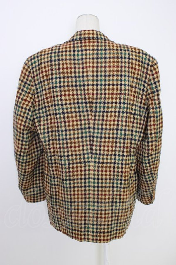 画像2: Karl Helmut / チェック柄ジャケット  ブラウン T-26-01-09-027-EL-JA-SA-ZT (2)