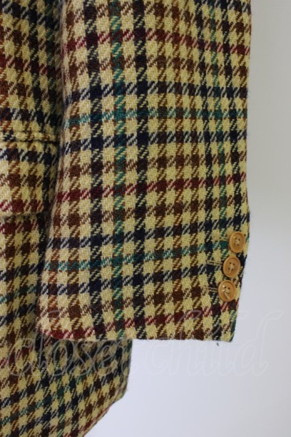 画像3: Karl Helmut / チェック柄ジャケット  ブラウン T-26-01-09-027-EL-JA-SA-ZT (3)