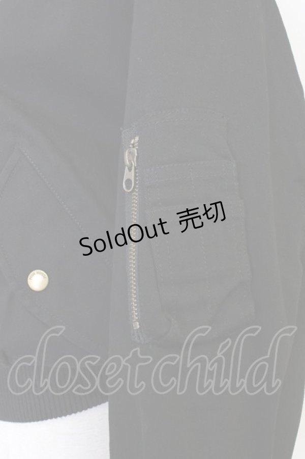 画像3: PINK HOUSE / ロゴブルゾン  黒Ｘ白 T-26-01-09-029-LO-JA-SA-ZTC020 (3)