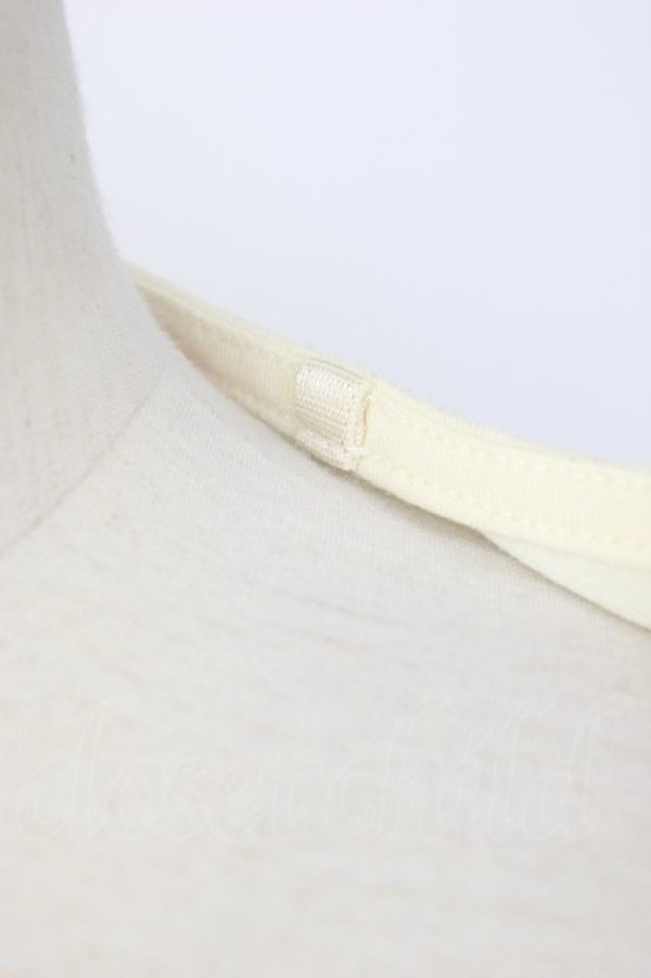 画像3: axes femme / ストラップ付きインナープルオーバー  アイボリー T-26-01-09-003-AX-TO-SA-ZT (3)