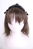 画像4: m petit by misako / NINA'sコラボ AM*NIリボンカチューシャ  黒 T-26-01-09-034-LO-AC-SA-ZT (4)