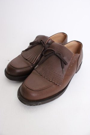 画像: KANEKO ISAO / キルトシューズ LL ブラウン T-26-01-09-038-EL-SH-SA-ZT