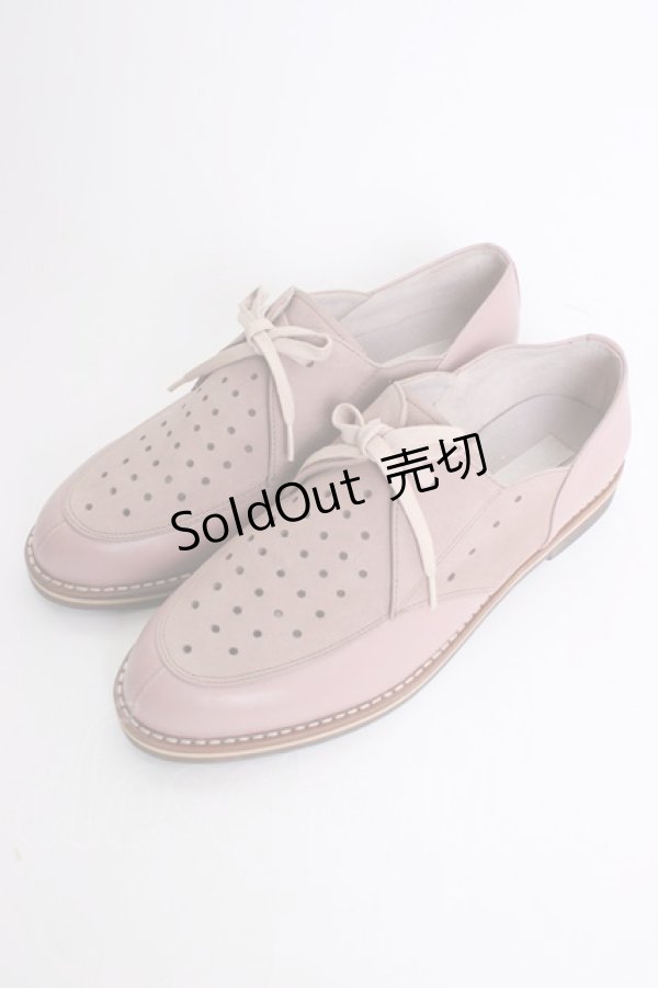 画像1: PINK HOUSE / パンチングシューズ L ピンク T-26-01-09-039-LO-SH-SA-ZT (1)