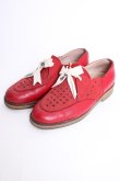 画像1: PINK HOUSE / パンチングシューズ L レッド T-26-01-09-040-LO-SH-SA-ZT (1)