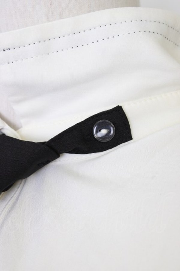 画像3: axes femme / ミリタリー風ブラウス L ホワイト T-26-01-09-001-AX-BL-SA-ZT (3)