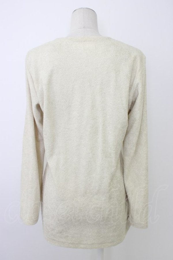 画像2: INGEBORG / ダブルリボンカーディガン  アイボリー T-26-01-09-008-LO-TO-SA-ZT (2)