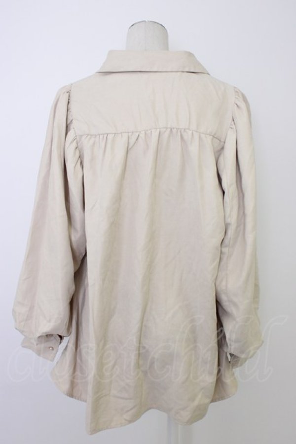 画像2: axes femme / コーデュロイブラウス  ベージュ T-26-01-09-009-AX-BL-SA-ZT (2)