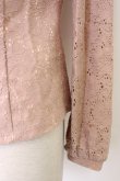 画像4: axes femme / レースパールブラウス  ピンク T-26-01-09-011-AX-BL-SA-ZT (4)