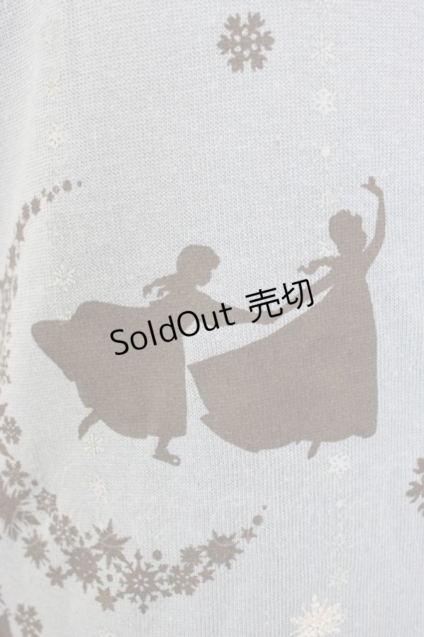 画像3: axes femme / アナと雪の女王コラボトップス  サックス T-26-01-09-012-AX-TO-SA-ZT (3)