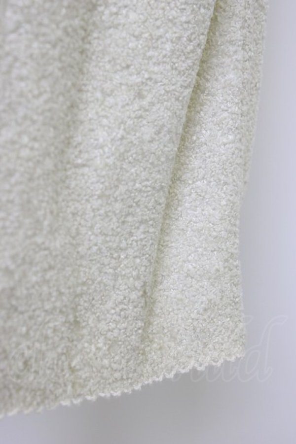 画像3: INGEBORG / パイル地ミニスカート  アイボリー T-26-01-09-021-LO-SK-SA-ZT (3)