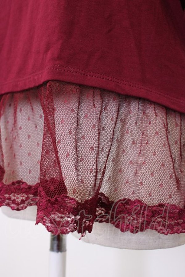 画像5: axes femme / ガーデンストラップインナー  ボルドー T-26-01-10-003-AX-TO-SA-ZT (5)