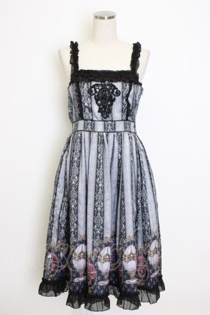 画像: axes femme kawaii / インペリアルイースターワンピース  黒 T-26-01-10-005-AX-OP-SA-ZT