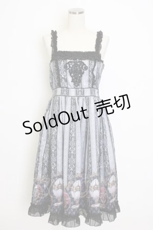 画像: axes femme Kawaii / インペリアルイースターワンピース  黒 T-26-01-10-005-AX-OP-SA-ZH