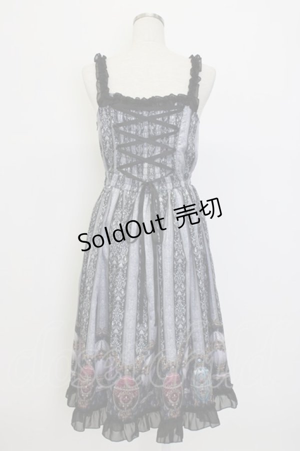 画像2: axes femme Kawaii / インペリアルイースターワンピース  黒 T-26-01-10-005-AX-OP-SA-ZH (2)