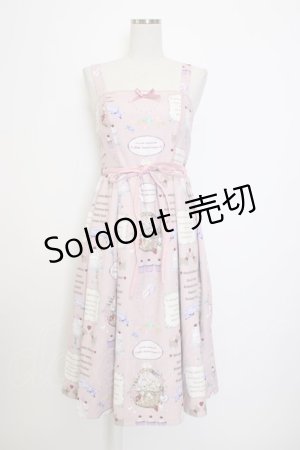 画像: axes femme Kawaii / 10thアニバーサリージャンパースカート  ピンク T-26-01-13-008-AX-OP-SA-ZT