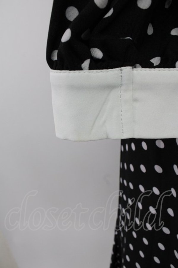 画像3: evelyn / ドットマーメイドワンピース  ブラック T-26-01-13-010-LO-OP-SA-ZT (3)