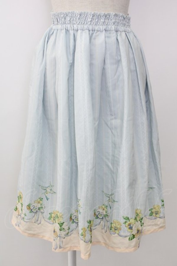 画像1: axes femme POETIQUE / 2021年福袋スカート  サックス T-26-01-13-015-AX-SK-IG-ZT (1)