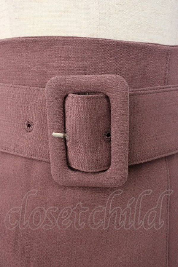 画像3: An MILLE / ベルトマーメイドスカート  ピンク T-26-01-16-025-EL-SK-SA-ZT (3)