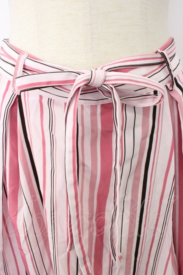 画像3: axes femme / ストライプスカート M ピンク T-26-01-16-027-AX-SK-IG-ZT (3)