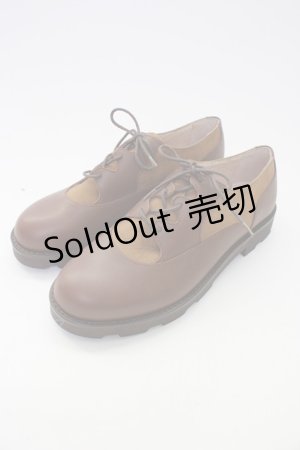 画像: PINK HOUSE / レースアップシューズ LL ブラウン T-26-01-16-033-LO-SH-SA-ZT