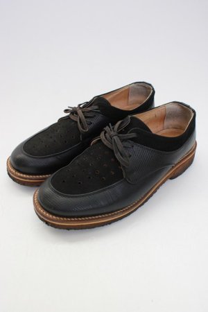 画像: PINK HOUSE / パンチングシューズ L ブラック T-26-01-16-034-LO-SH-SA-ZT