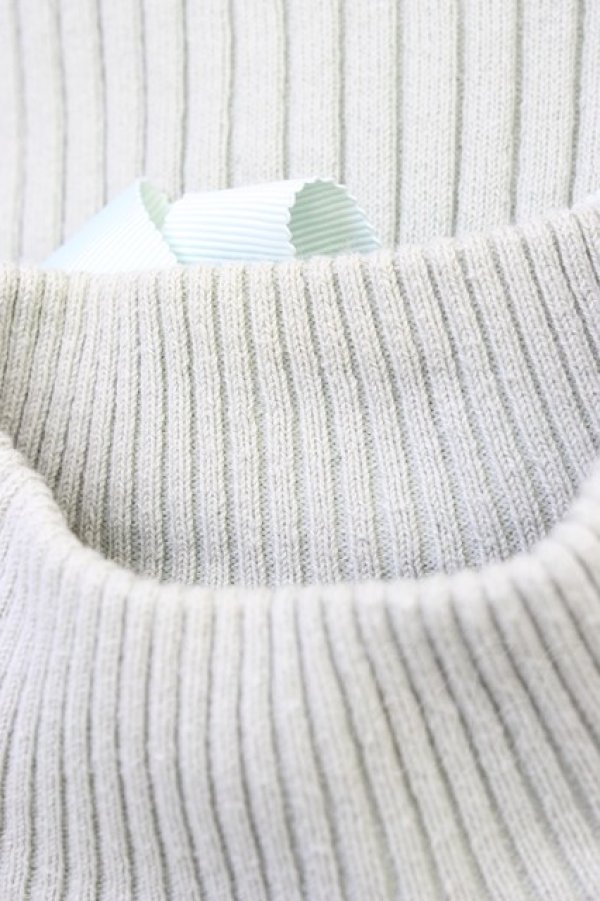 画像3: F&A / バックリボンリブニットプルオーバー  グリーン T-26-01-16-001-LO-TO-SA-ZT (3)