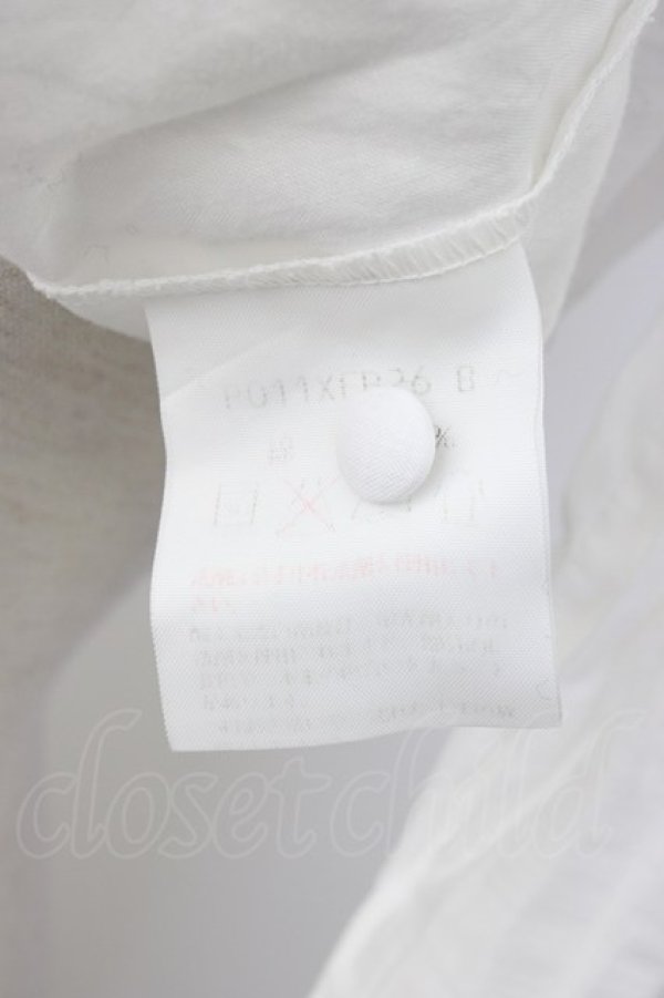 画像6: PINK HOUSE / プチカラーピコフリルブラウス  ホワイト T-26-01-16-015-LO-BL-IG-ZT (6)