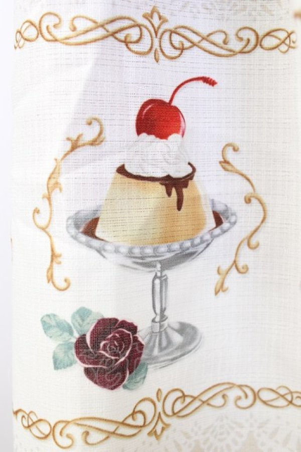 画像4: axes femme POETIQUE / レトロ喫茶ベルト付スカート  ボルドー T-26-01-18-024-AX-SK-SA-ZT (4)