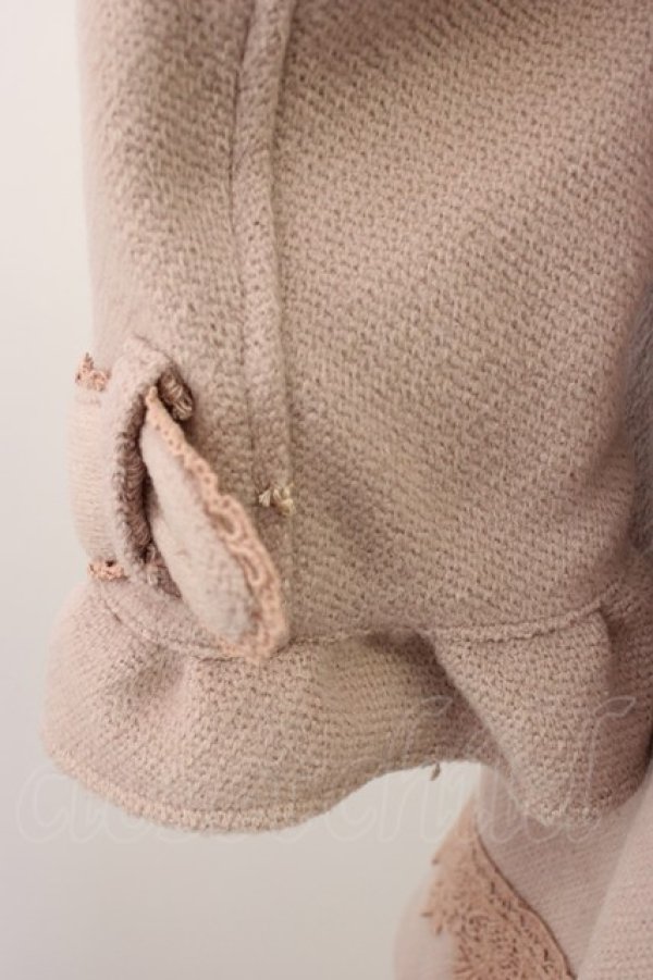 画像3: axes femme / ベルト付コート M ピンク T-26-01-18-019-AX-CO-SA-ZT (3)