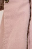 画像6: axes femme / 裏キルトモッズコート M ピンク T-26-01-18-020-AX-CO-SA-ZT (6)
