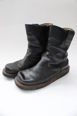 画像: PINK HOUSE / ショートブーツ LL ブラック T-26-01-21-029-LO-SH-SA-ZTK005