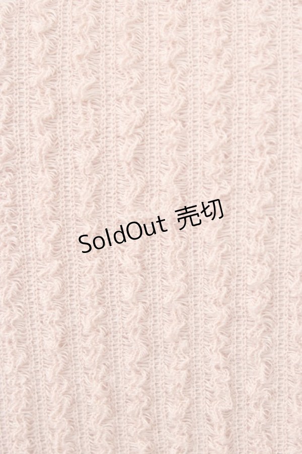 画像4: axes femme / レースアッププルオーバー M ピンク T-26-01-21-004-AX-TO-SA-ZT566 (4)