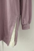 画像3: axes femme / ロング丈プルパーカー  ラベンダー T-26-01-21-009-AX-TO-SA-ZT (3)