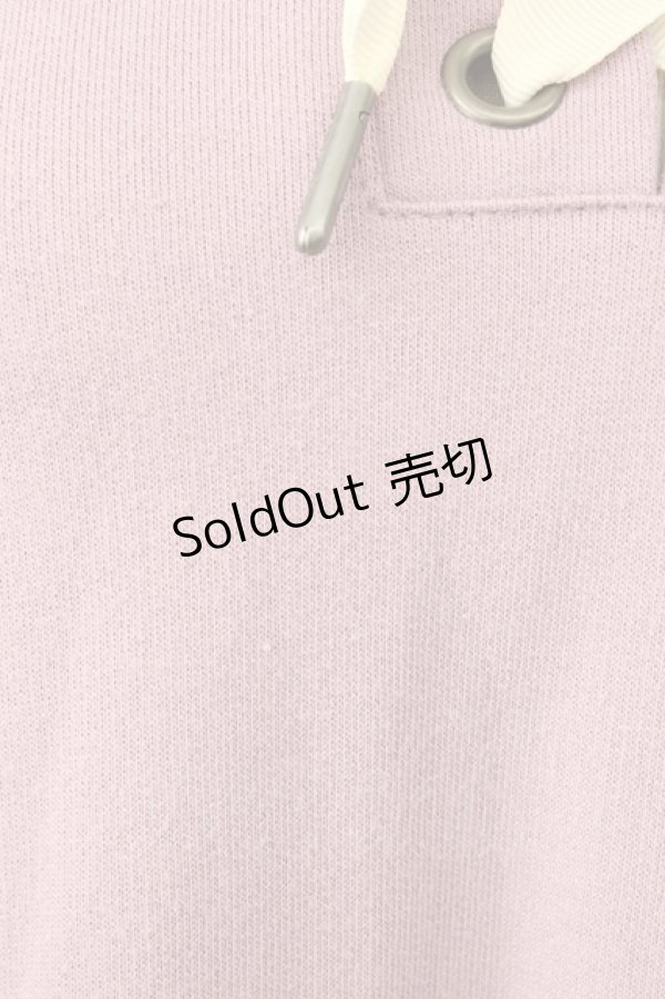 画像4: axes femme / ロング丈プルパーカー  ラベンダー T-26-01-21-009-AX-TO-SA-ZT566 (4)