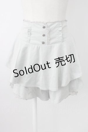 画像: axes femme POETIQUE / スエード風キュロット  サックスグレー T-26-01-21-013-AX-PA-SA-ZT552