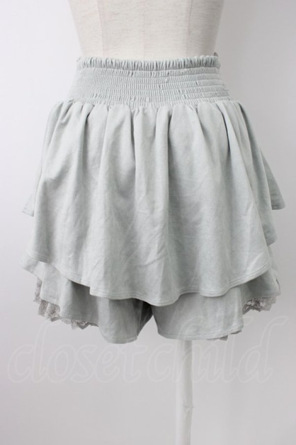 画像2: axes femme POETIQUE / スエード風キュロット  サックスグレー T-26-01-21-013-AX-PA-SA-ZT (2)