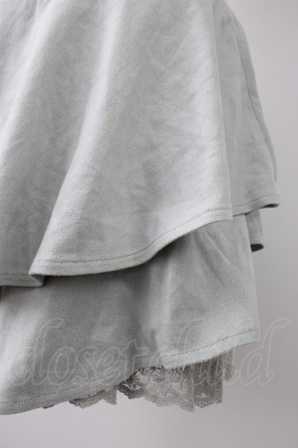 画像3: axes femme POETIQUE / スエード風キュロット  サックスグレー T-26-01-21-013-AX-PA-SA-ZT (3)