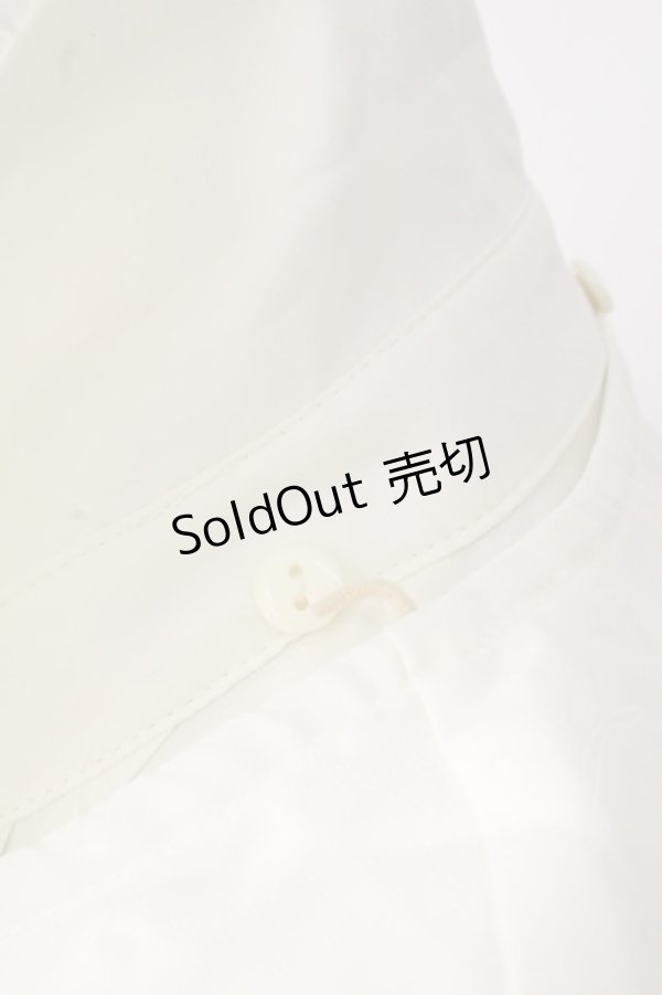 画像4: axes femme kawaii / 刺繍入りケープ付2wayブラウス M キナリ T-26-01-21-002-AX-BL-SA-ZT (4)